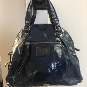Coach Patent Blue Purse
